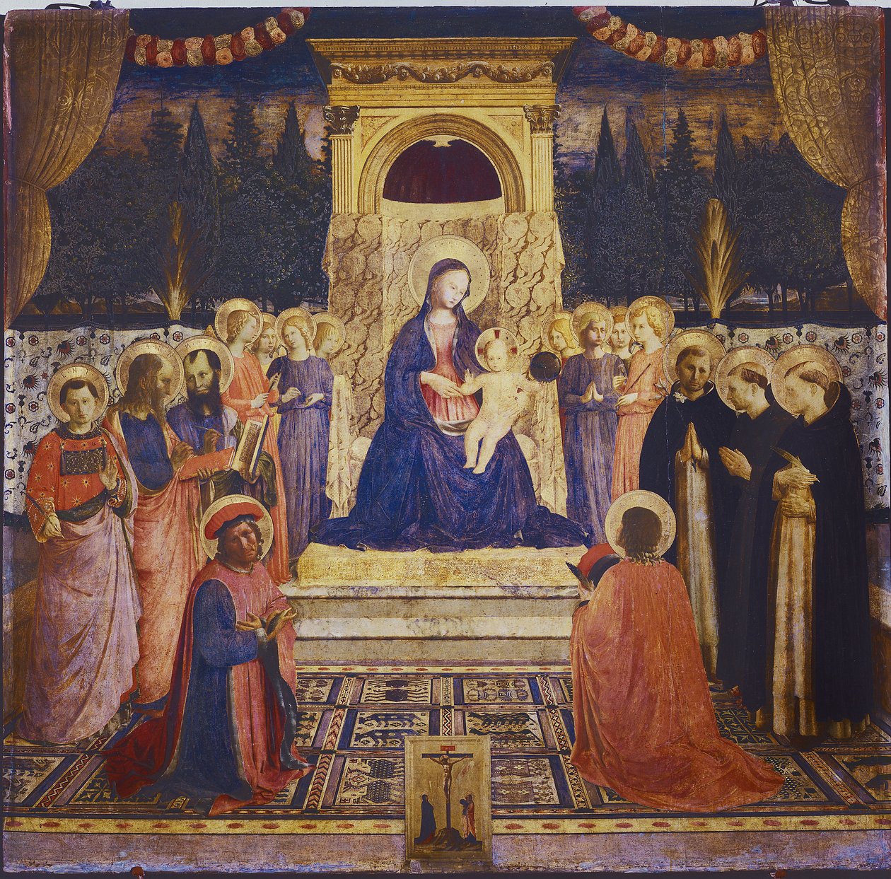 Altarbild von San Marco, ca. 1438-1440 von Fra  Angelico