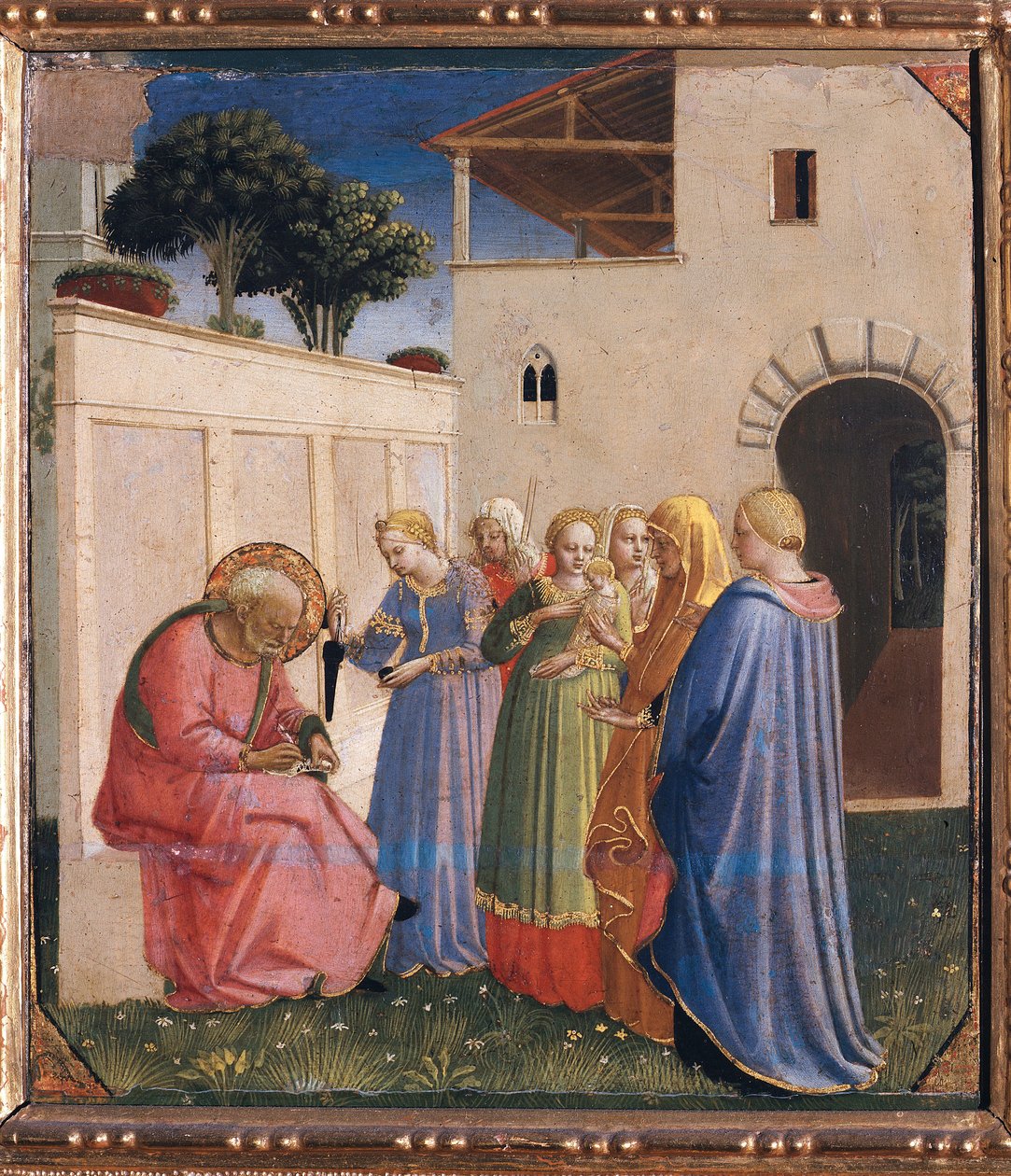 Namensgebung des Heiligen Johannes des Täufers von Fra  Angelico