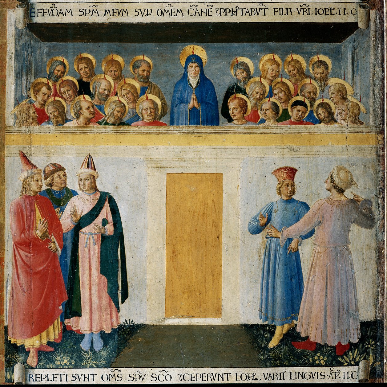 Pfingsten, Leben Christi, Armadio degli Argenti von Fra  Angelico