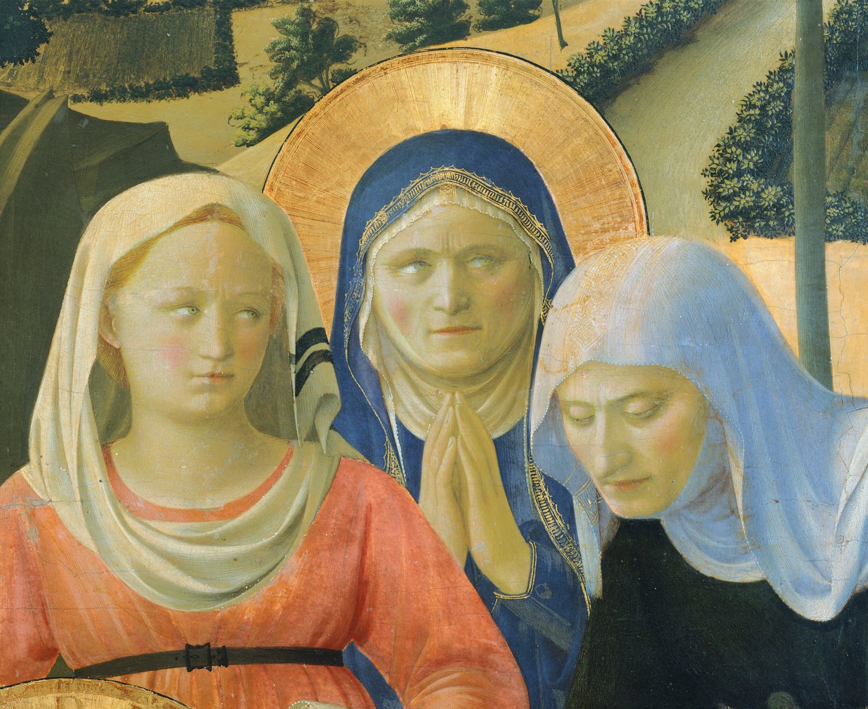 Kreuzabnahme oder Altarbild der Heiligen Dreifaltigkeit von Fra (c.1387 1455) Angelico