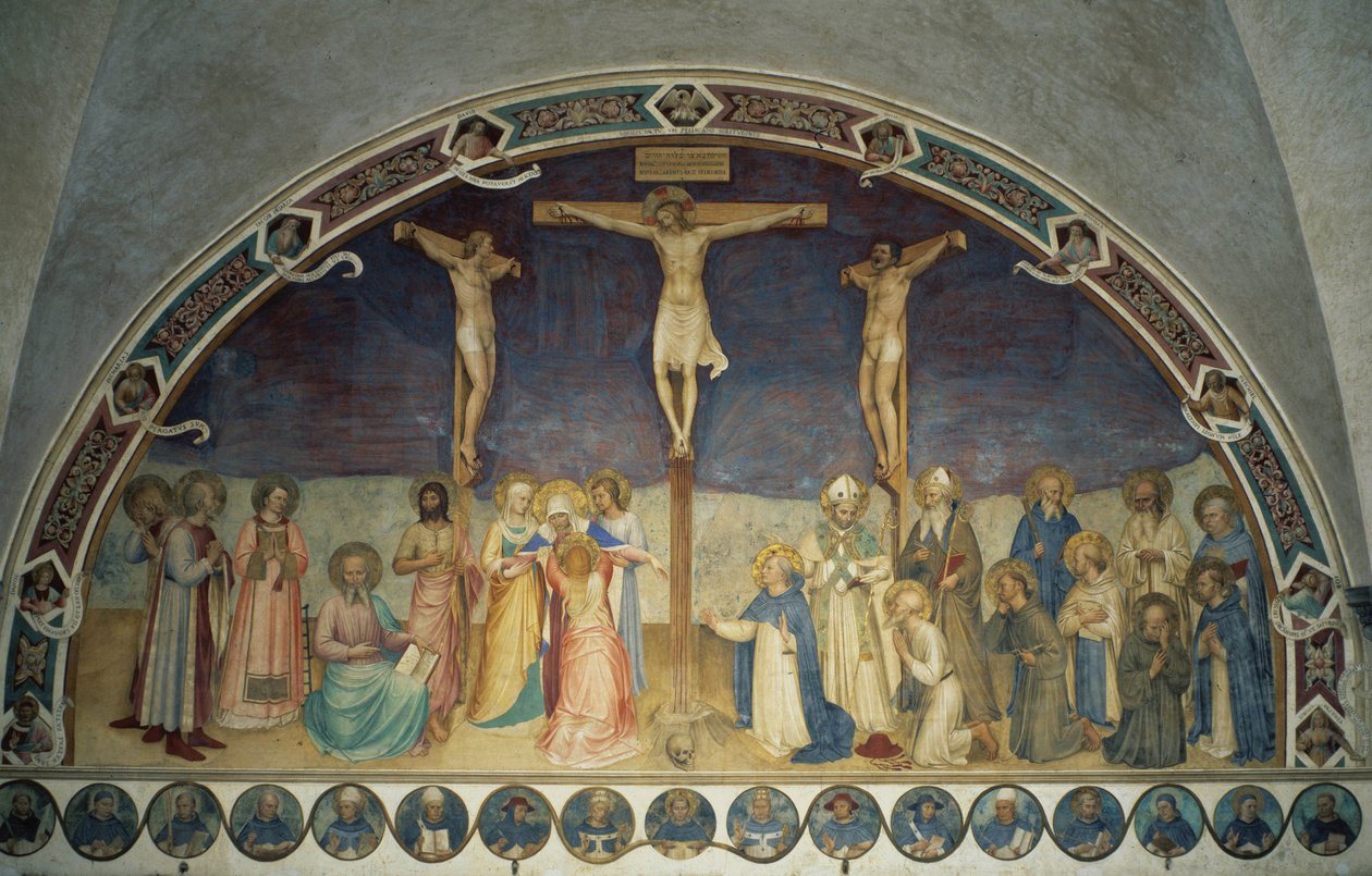 Kreuzigung Christi, 1442 von Fra Angelico