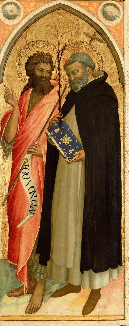 Johannes der Täufer und Dominikus von Fra Angelico