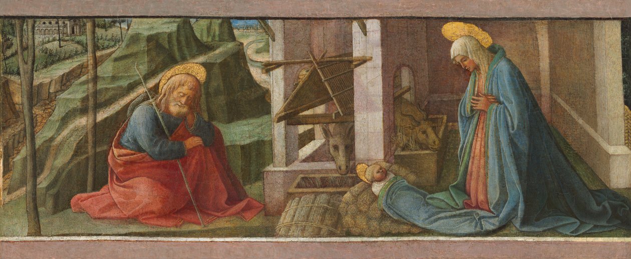 Die Geburt Christi von Fra Filippo Lippi and Workshop