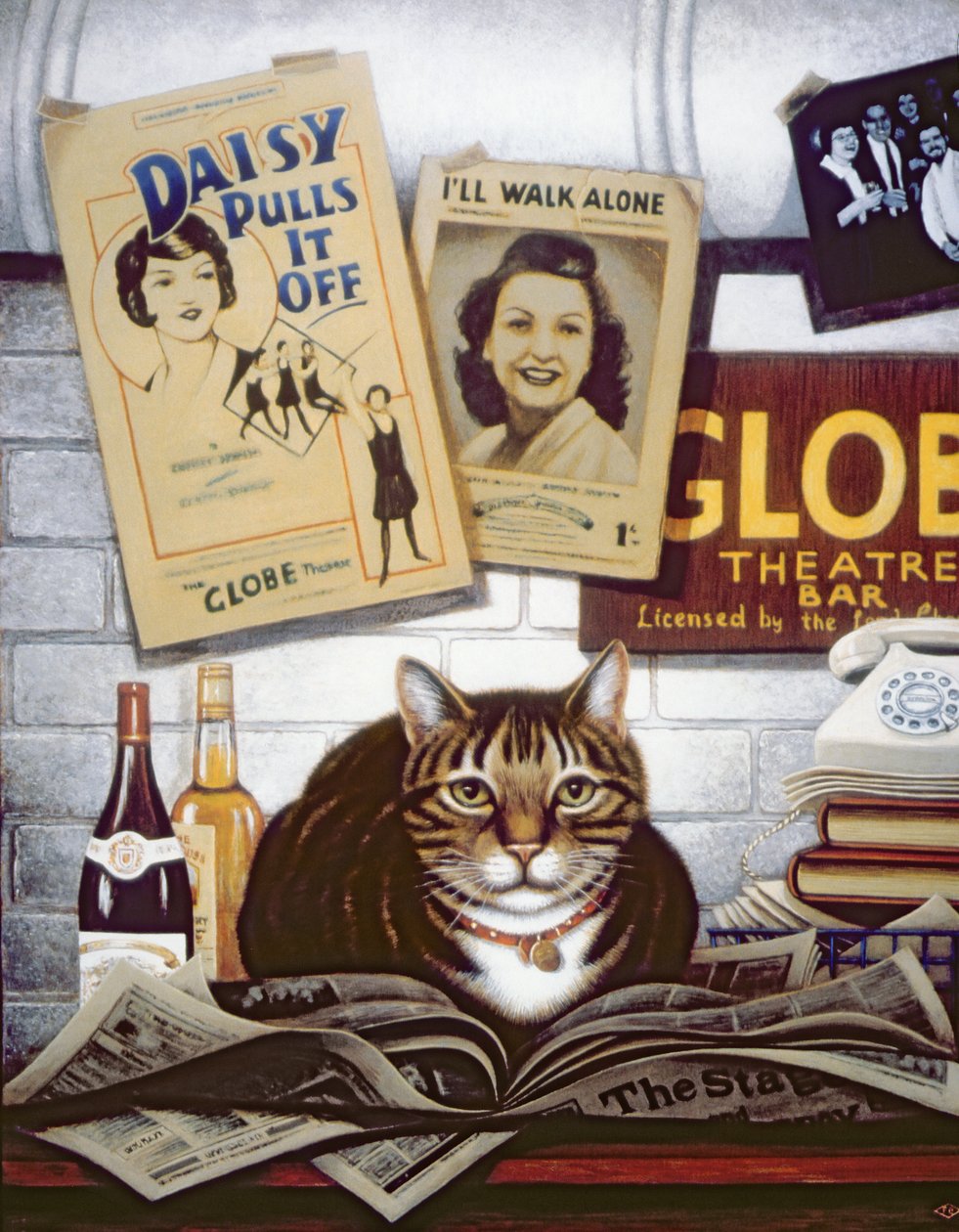Beerbohm, die Theaterkatze von Frances Broomfield