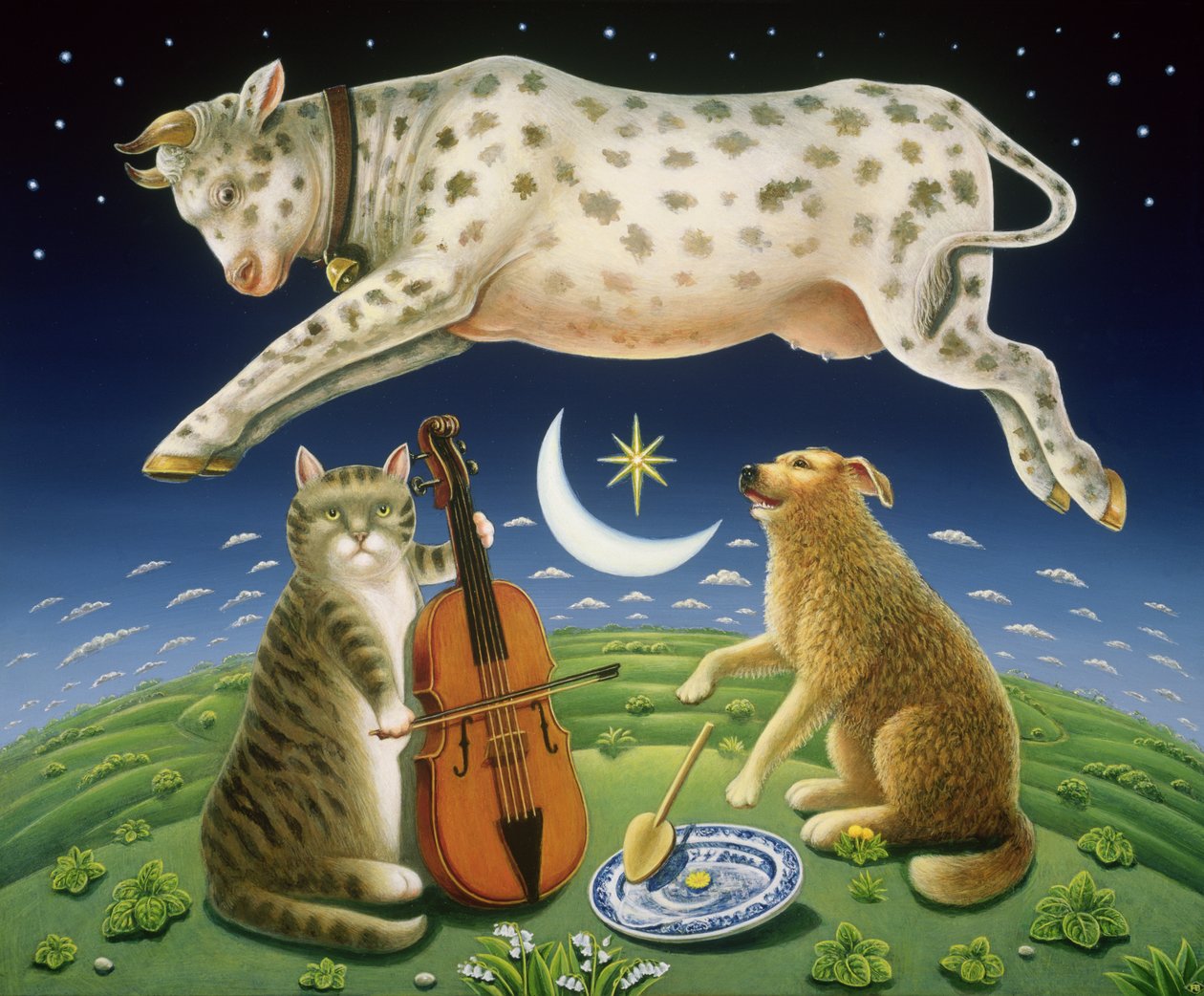 Die Katze und die Geige, 2004 von Frances Broomfield