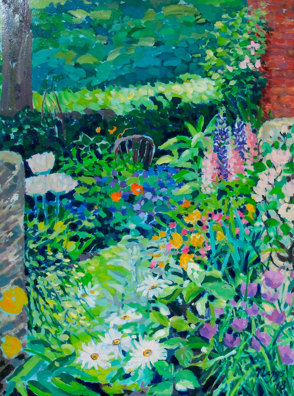 Englischer Landgarten, 2018 von Frances Naggs
