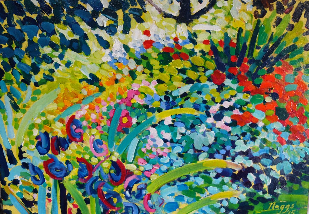 Heiße Sommergrenze, 2015 von Frances Naggs