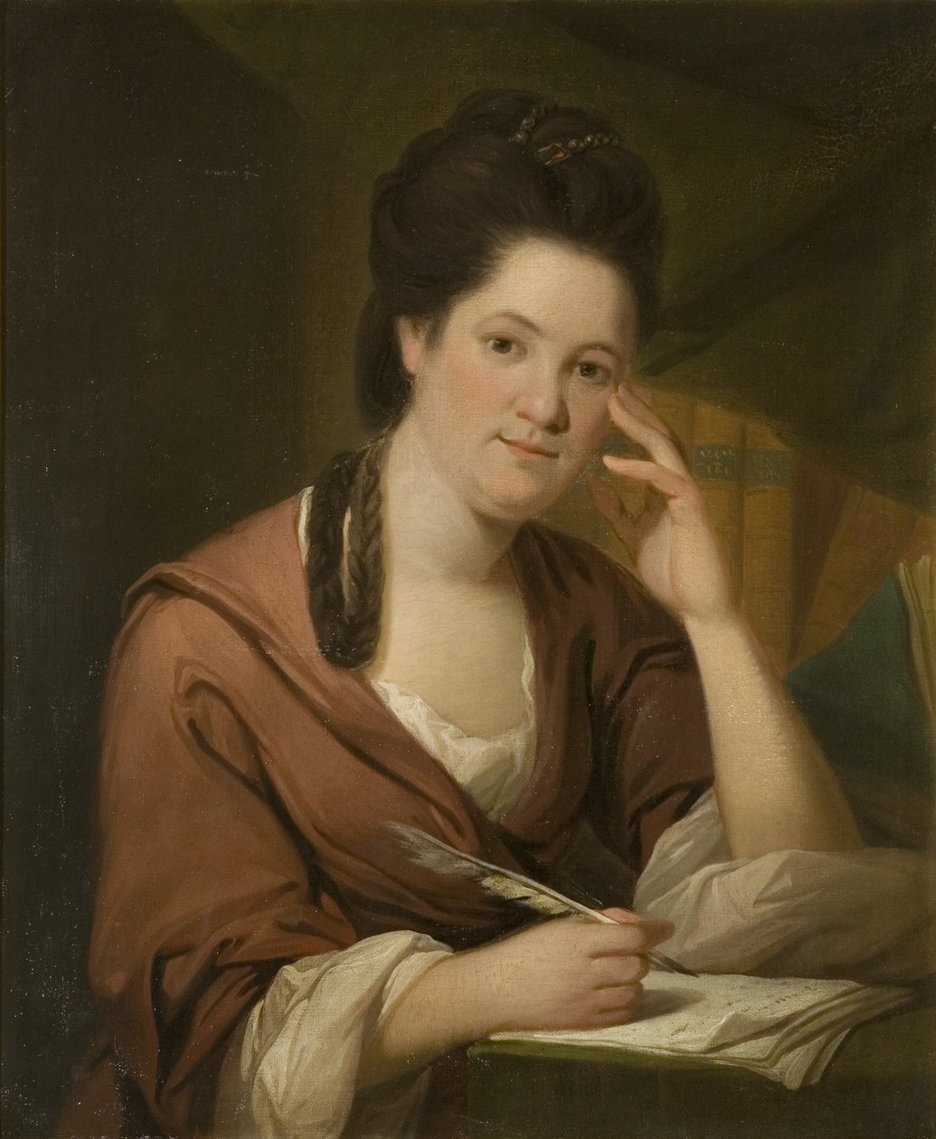 Porträt von Hannah More (geb. 1745), ca. 1780 von Frances Reynolds