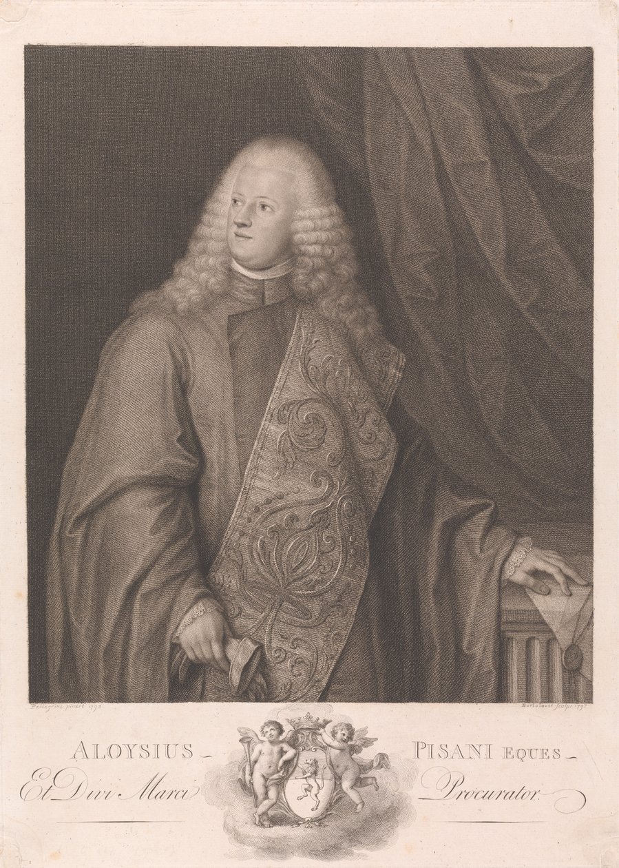 Aloysis Pisani Eques Et Diri Marci Prourator von Francesco Bartolozzi