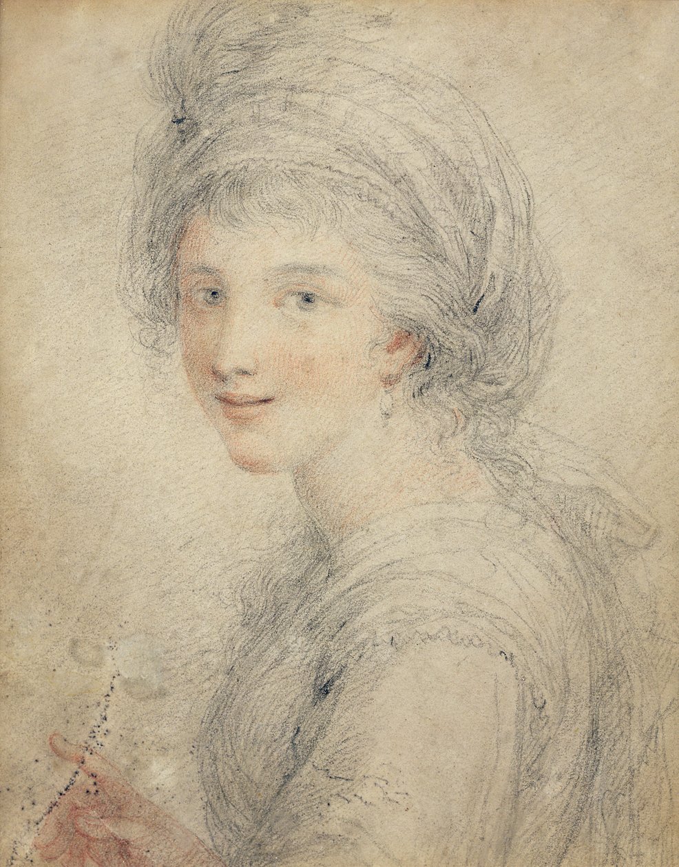 Porträt von Angelica Kauffman von Francesco Bartolozzi