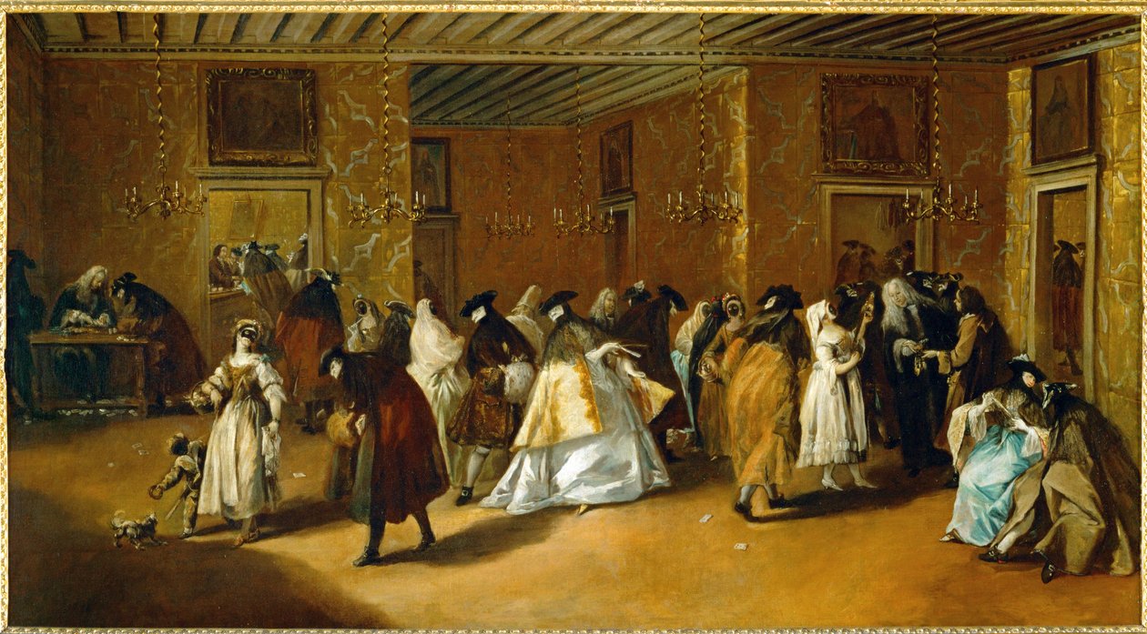 Il Ridotto von Francesco Guardi