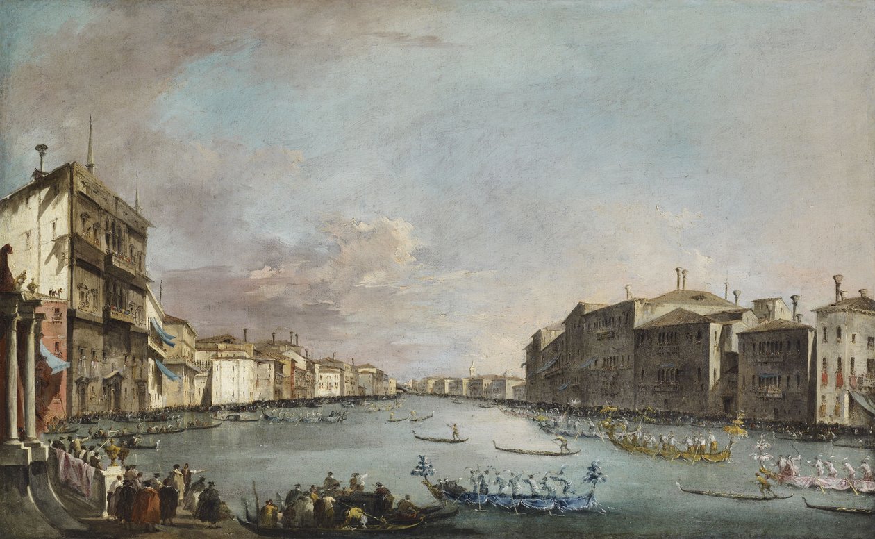 Regatta in Venedig von Francesco Guardi