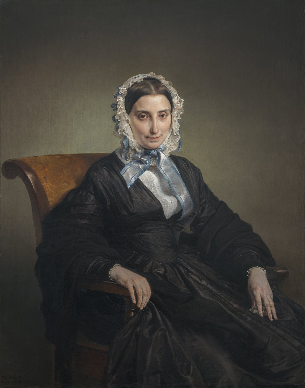 Porträt von Teresa Manzoni Borri Stampa von Francesco Hayez