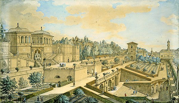 Ansicht von Rom von Francesco Panini