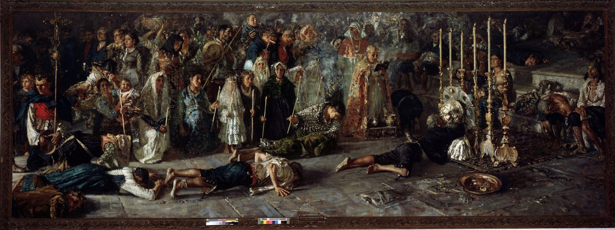 Il voto (Fest zu Ehren des Heiligen Pantaleon am 27. Juli in Miglianico in Abruzzen, Italien) von Francesco Paolo Michetti