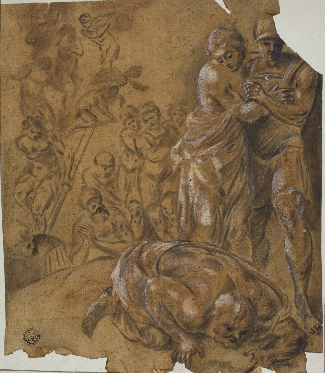 Die Rückkehr des Agamemnon von Francesco Primaticcio