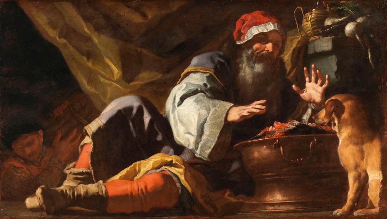 Allegorie des Winters von Francesco Solimena