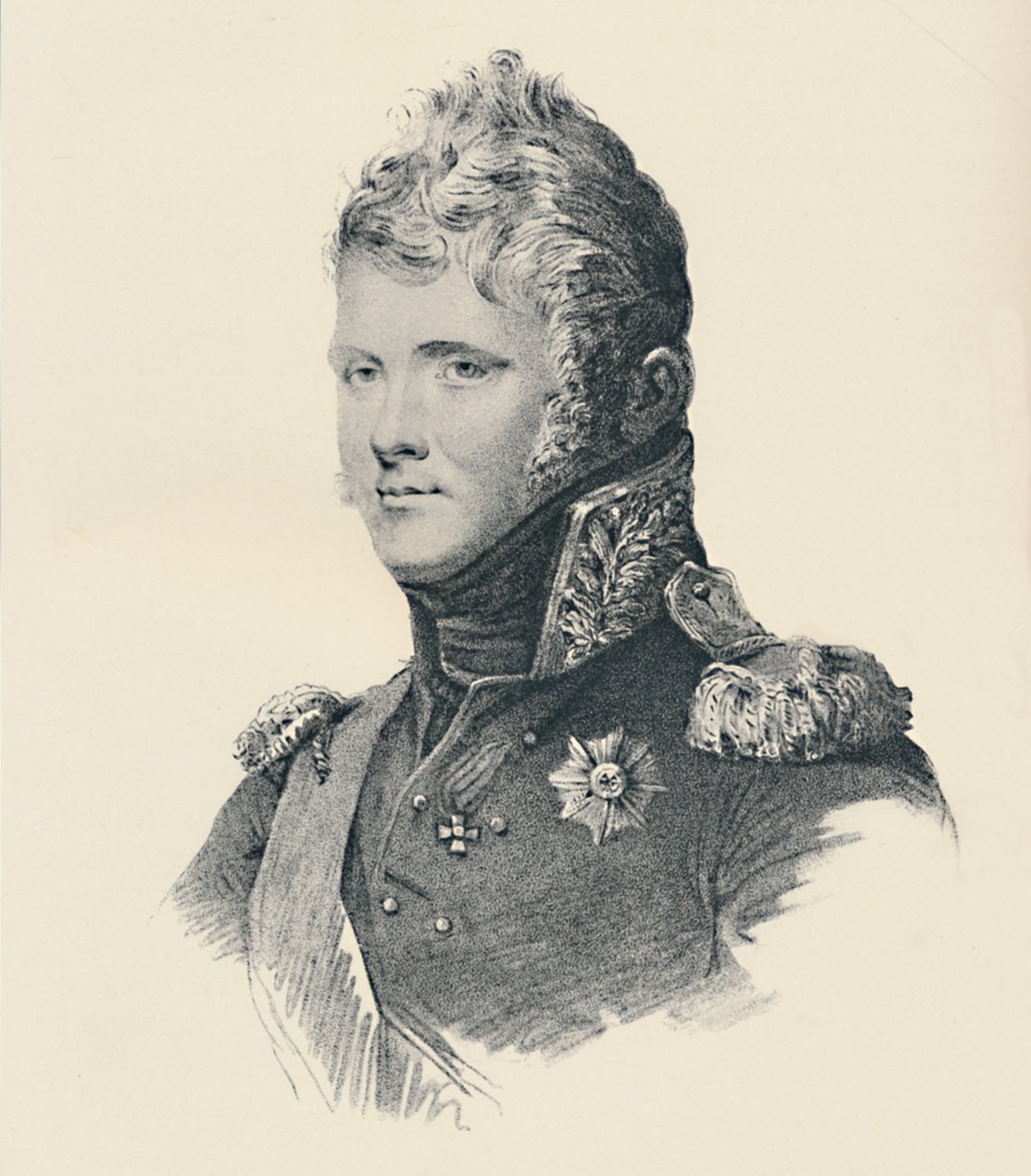 Alexander I, Kaiser von Russland, ca. 1800, 1896 von Francesco Vendramini