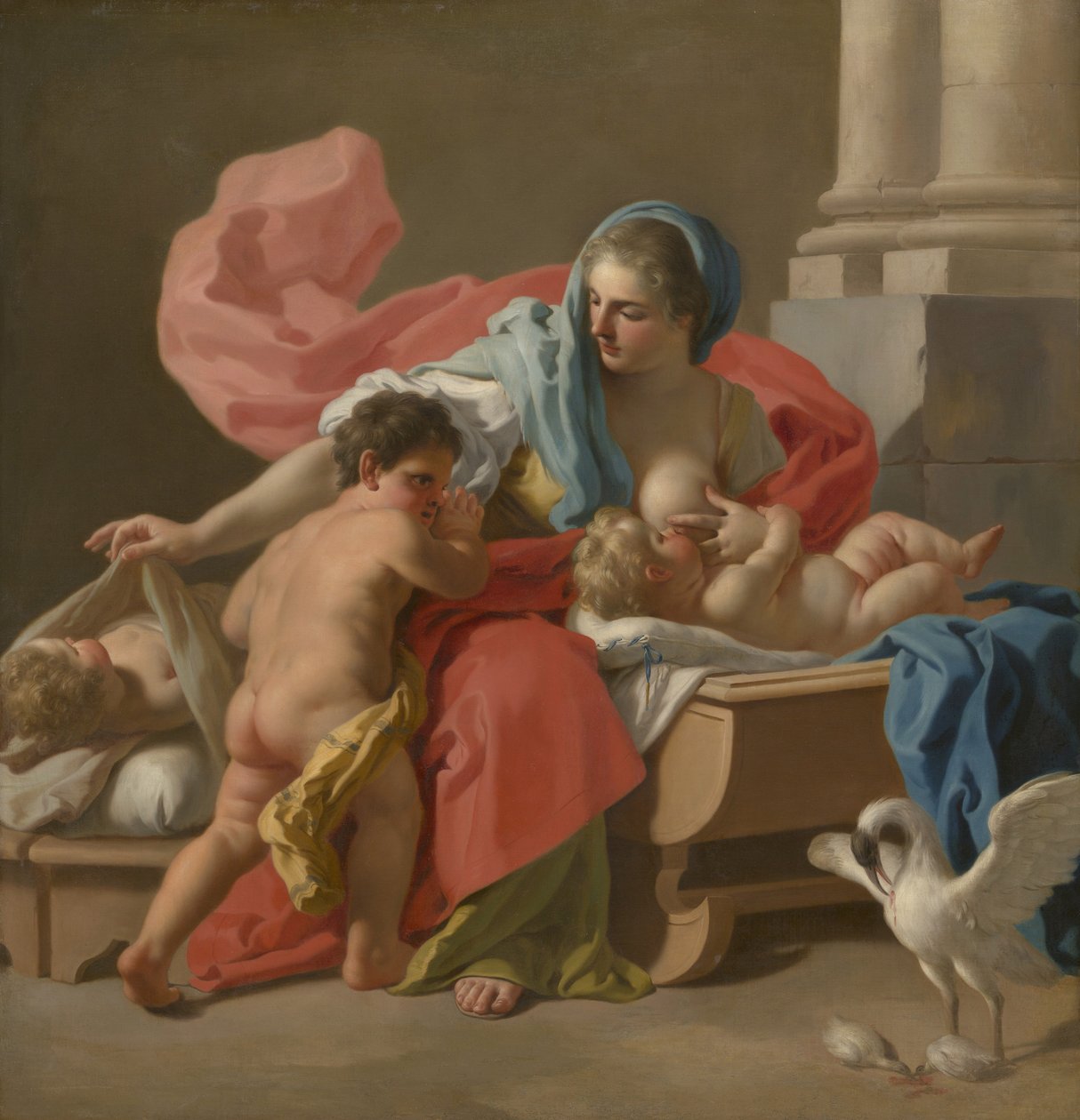 Nächstenliebe, 1743-44 von Francesco de Mura