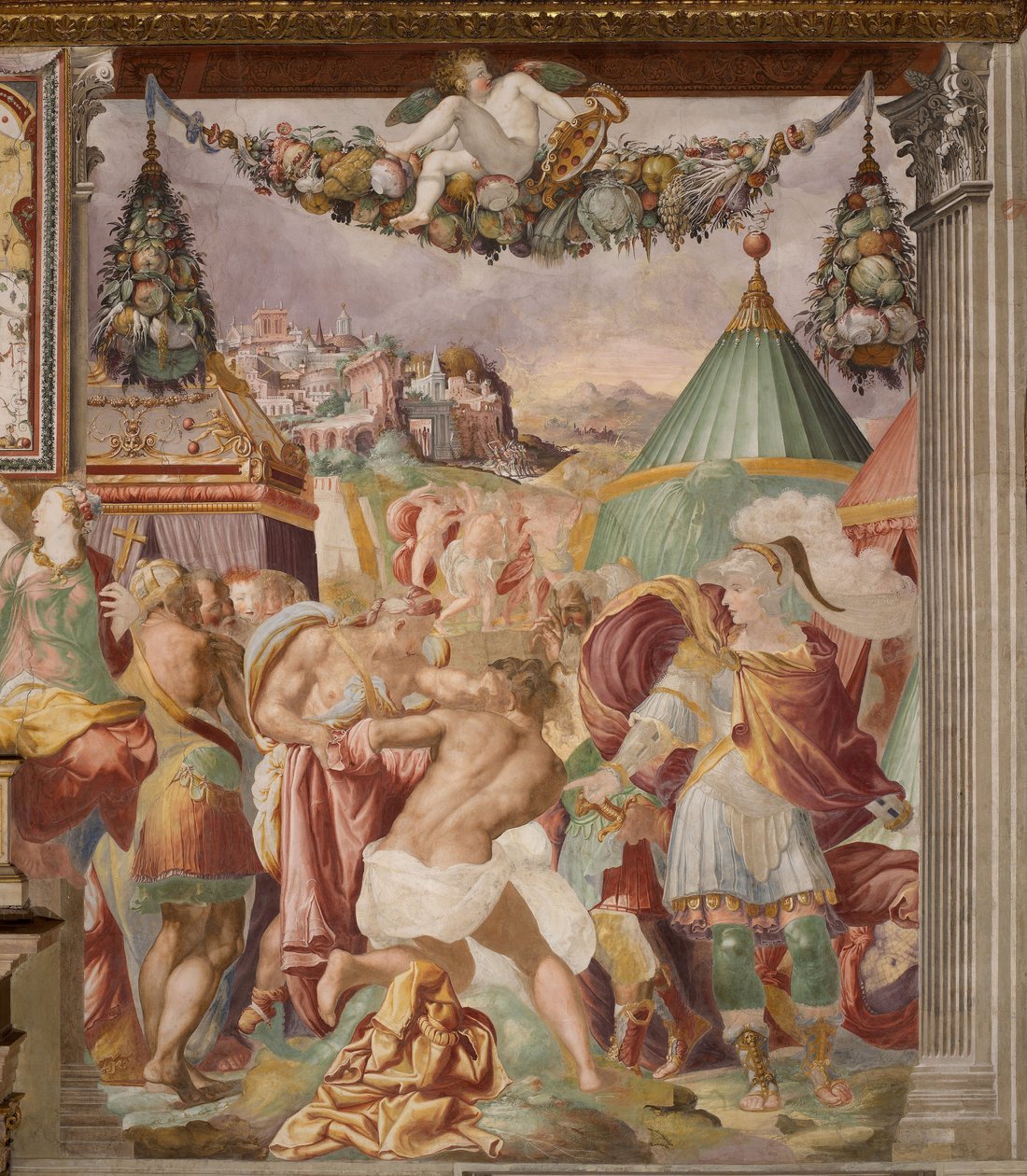 Die Bestrafung des verräterischen Schulmeisters von Falerii, um 1544 von Francesco de Rossi