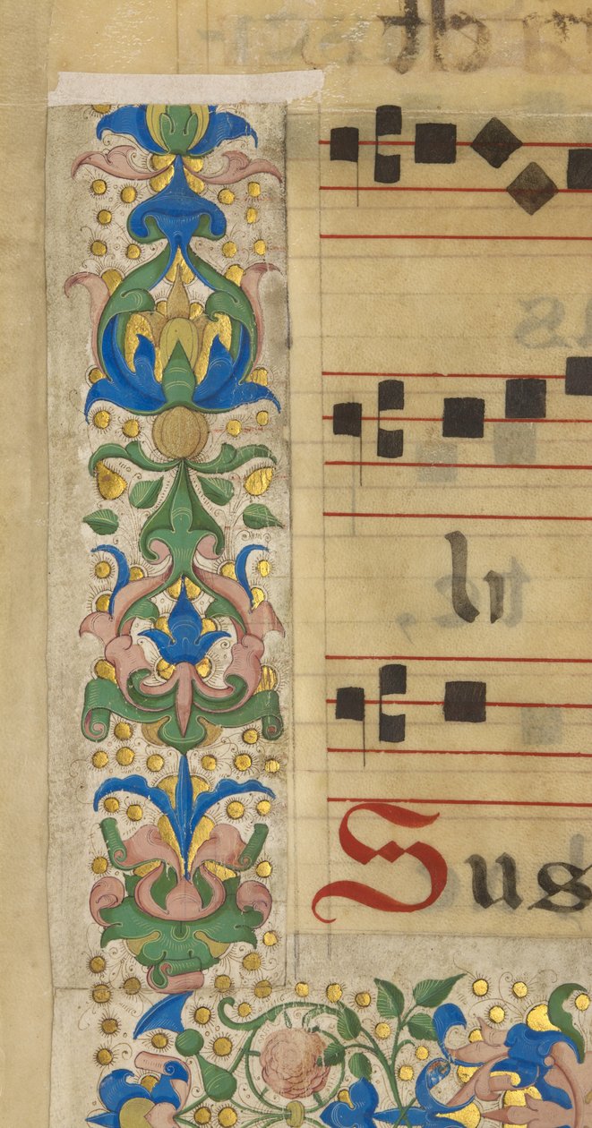 Dekorativer Rand von Francesco di Antonio del Chierico