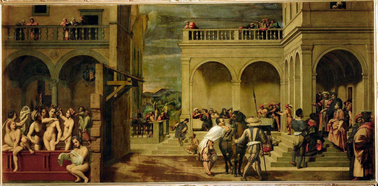 Der Uria-Brief von Francesco di Cristofano Franciabigio