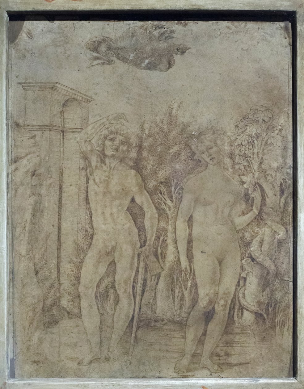 Adam und Eva, ca. 1470 von Francesco di Giorgio Martini