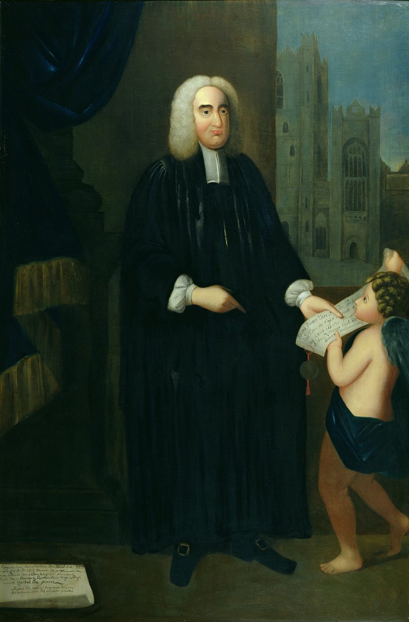 Porträt von Jonathan Swift (1667-1745) von Francis Bindon