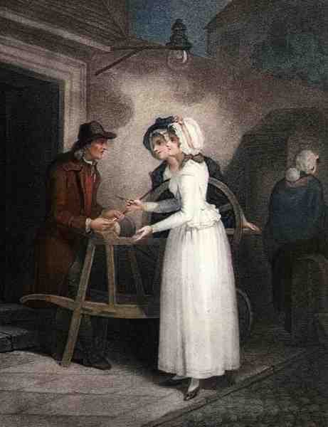 "Messer, Scheren und Rasiermesser zum Schleifen", Platte 6 von 