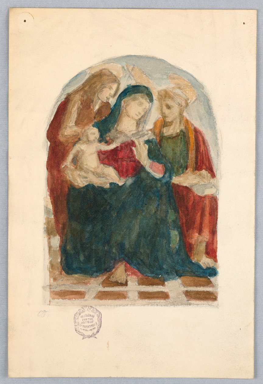Madonna mit Kind von Francis Augustus Lathrop