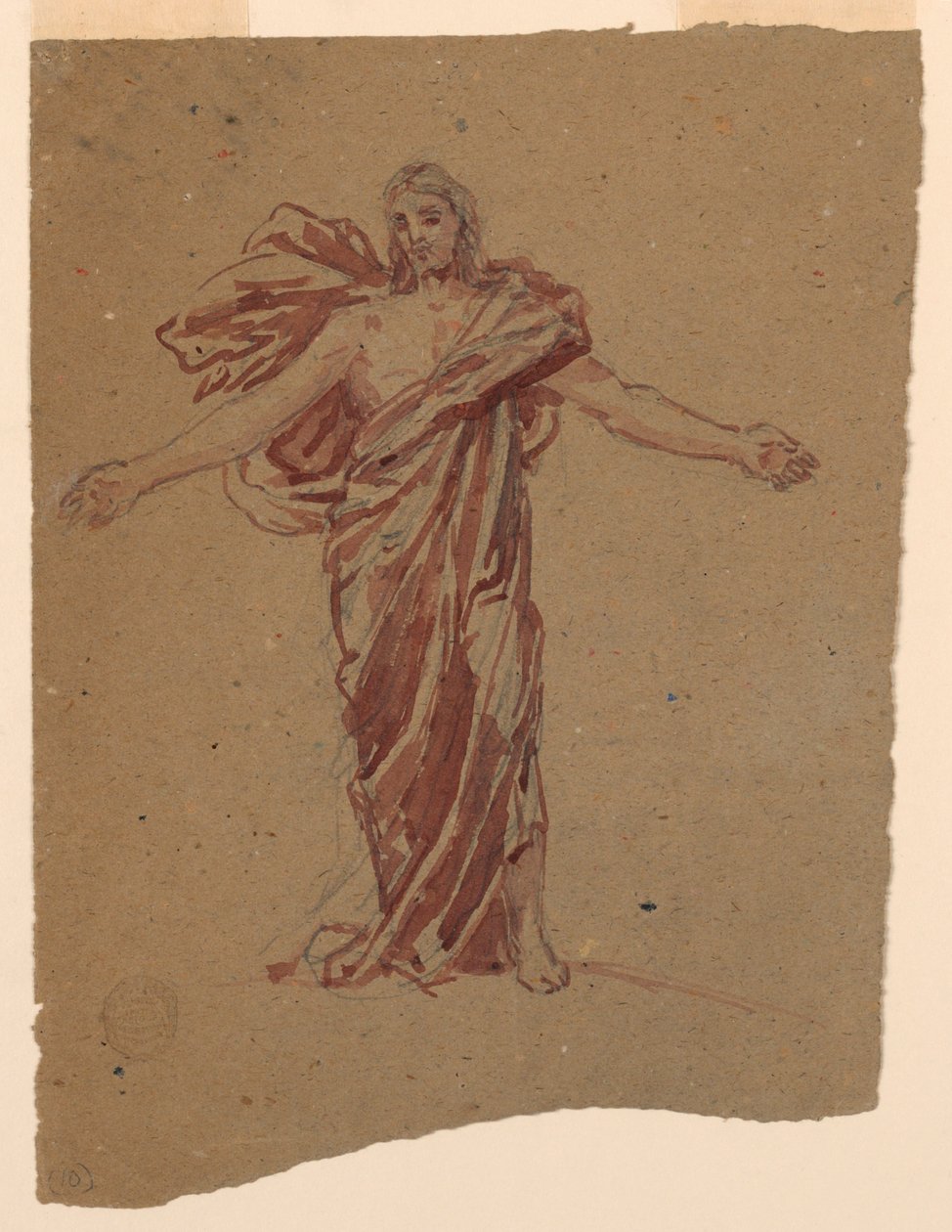 Studie für Christus, Chor von St. Bartholomew, New York von Francis Augustus Lathrop