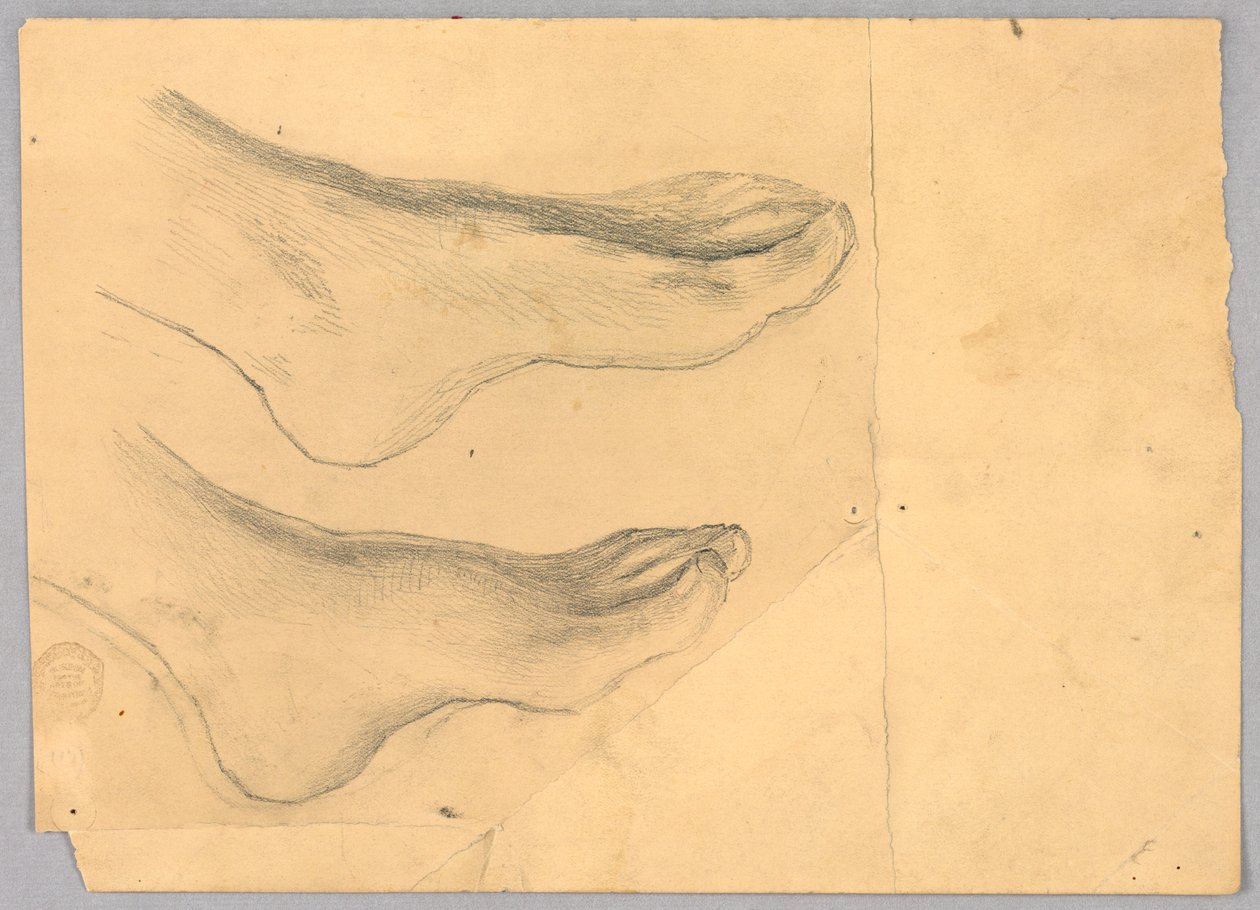 Studie für "Diana und ihre Begleiterinnen unter den Sternbildern" von Francis Augustus Lathrop