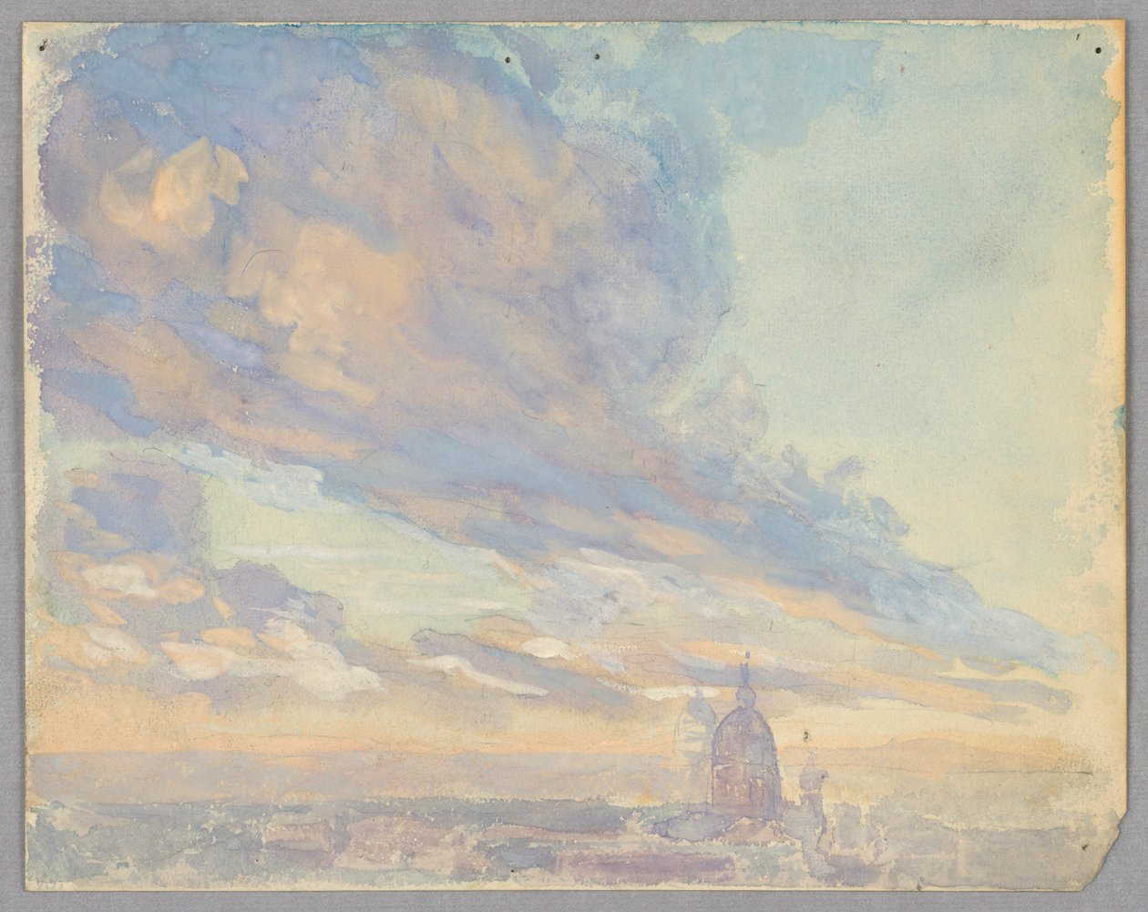Studie von Wolken, Rom, Italien von Francis Augustus Lathrop
