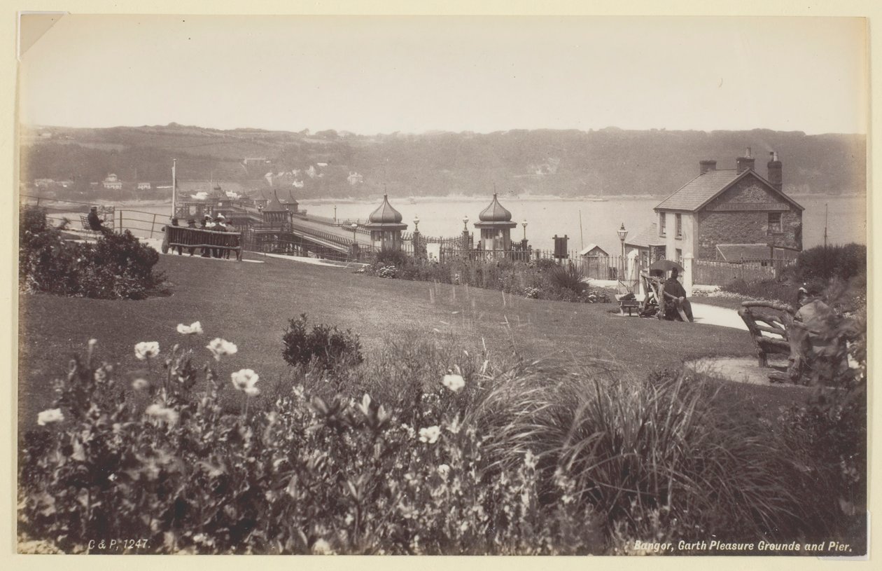 Bangor, Garth Vergnügungspark und Pier, 186094 von Francis Bedford