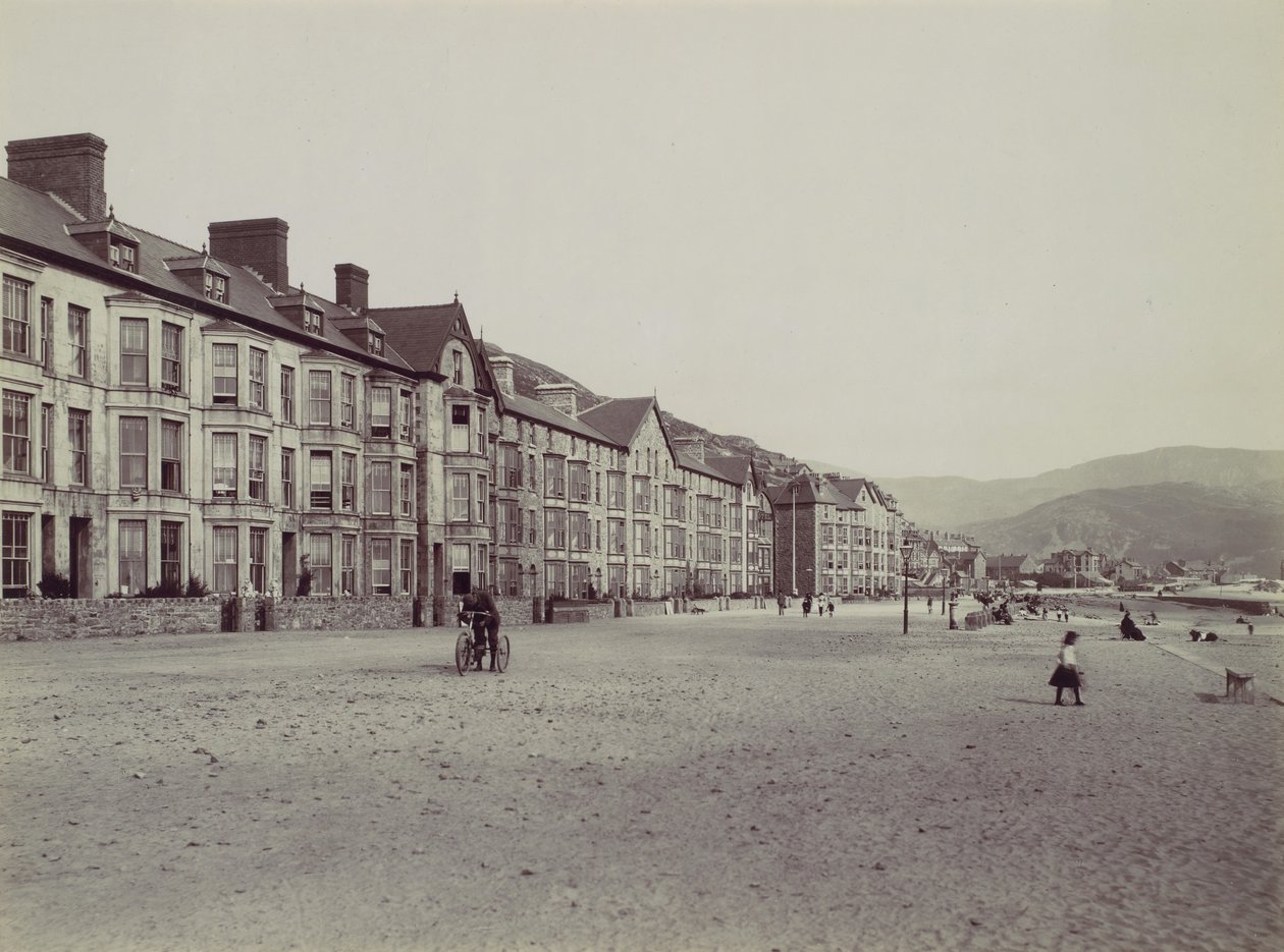 Barmouth. Marine Terrace und Esplanade, 1870er von Francis Bedford