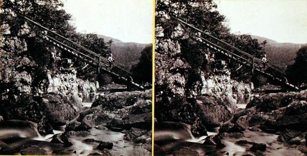 Bettws-y-Coed, Die Brücke des Bergmanns von Francis Bedford