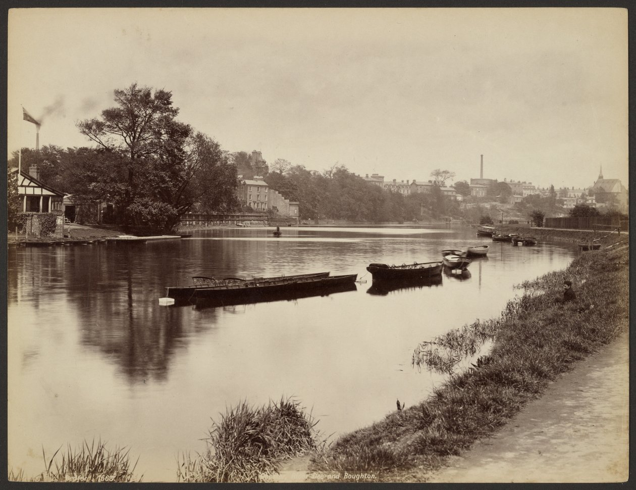 Chester, der Fluss Dee und Boughton von Francis Bedford