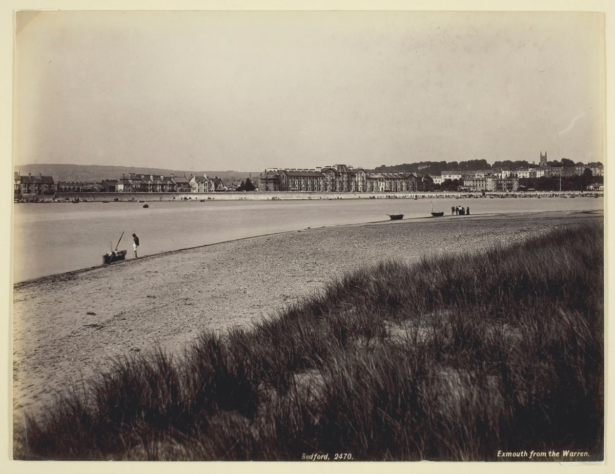 Exmouth vom Warren, 1860-94 von Francis Bedford