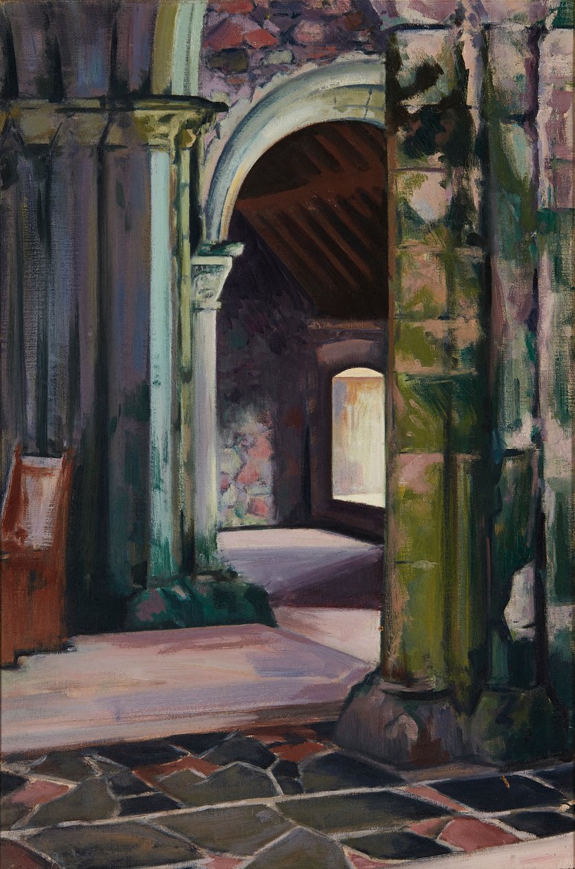 Iona Abbey, Innenansicht von Francis Campbell Boileau Cadell