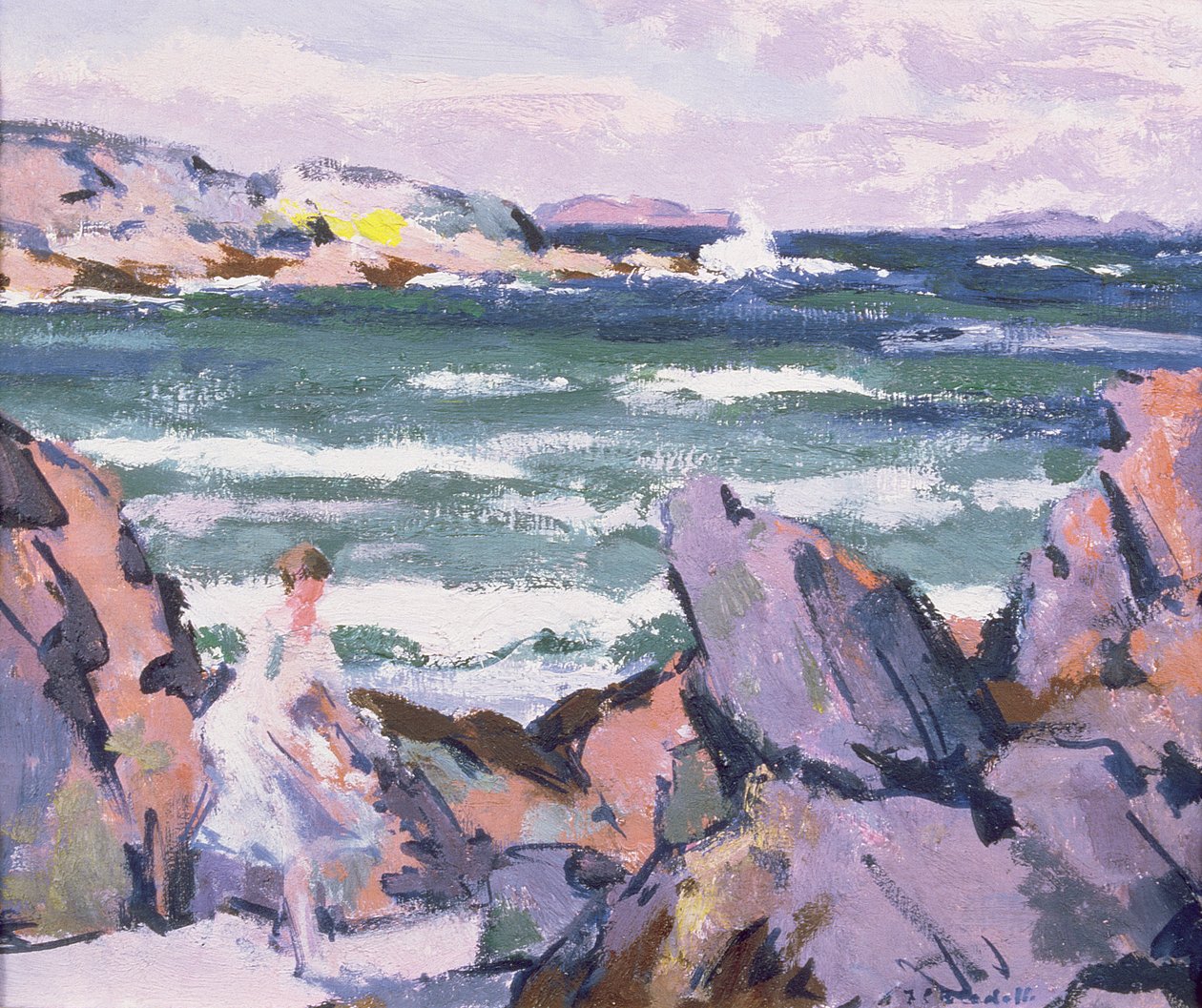 Nordwind, Iona (Der Badende) von Francis Campbell Boileau Cadell