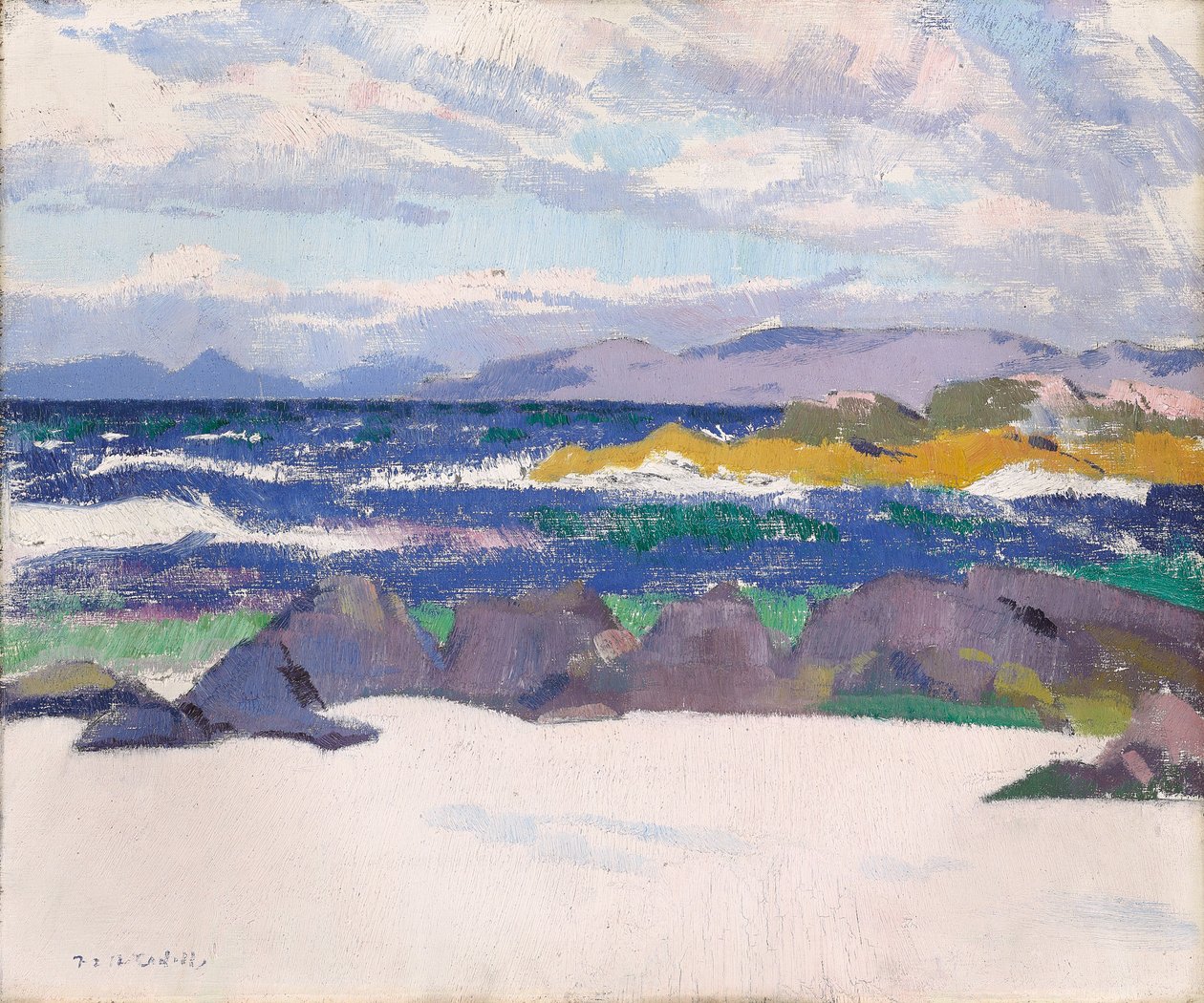 Die Küstenlinie, Iona von Francis Campbell Boileau Cadell