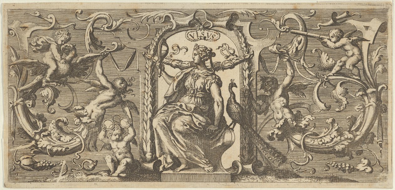 Sehen Visus, aus Quinque Sensuum Five Senses, ca. 1655 von Francis Cleyn