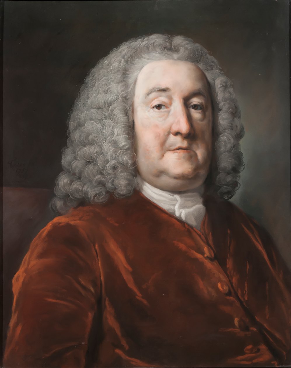 Porträt von Sir Edward Hulse, 1. Baronet, 1757 von Francis Cotes