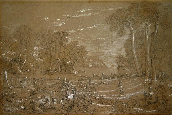 Studie für das Goldene Zeitalter von Francis Danby