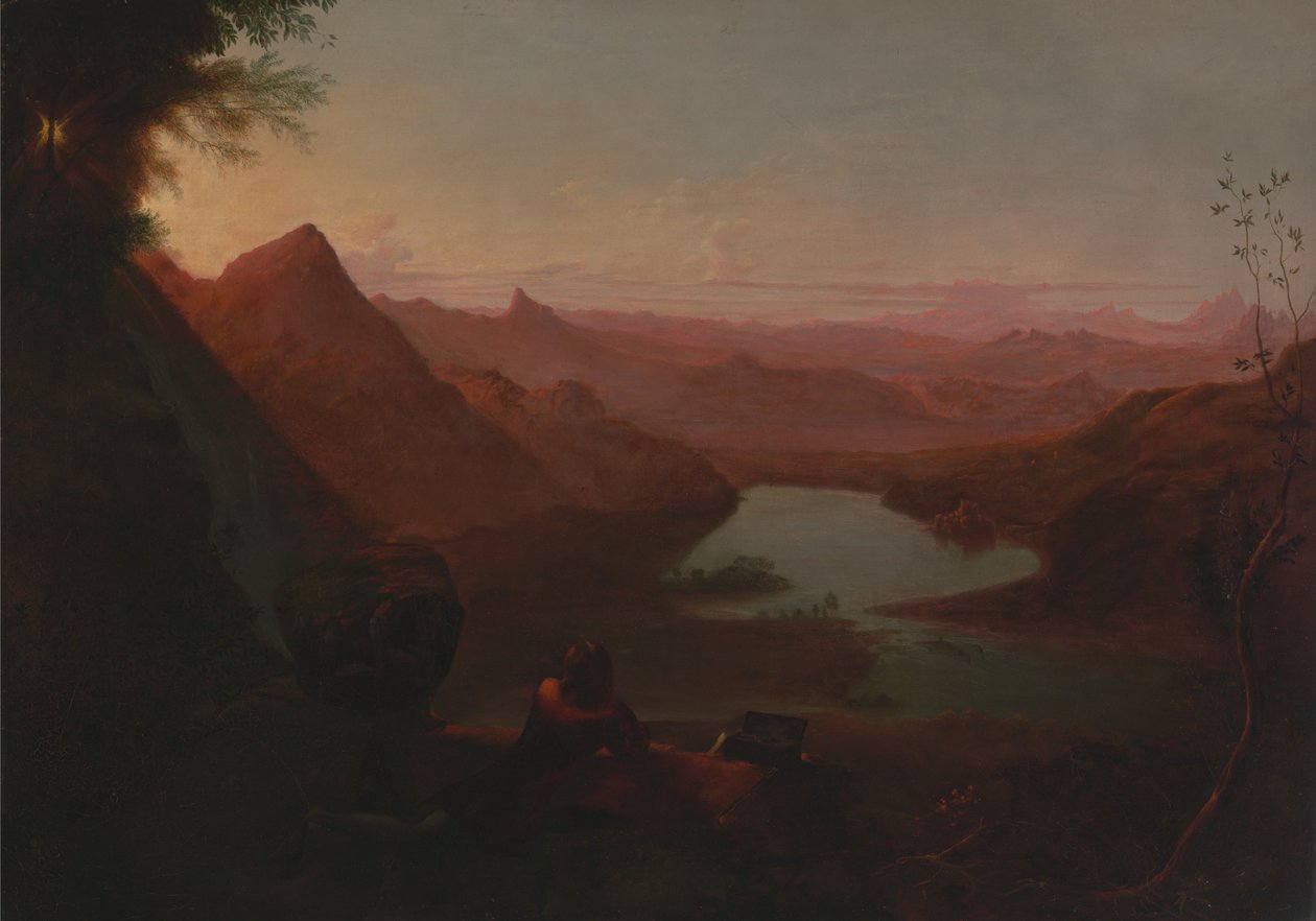 Die Ferien des Malers [1844, Royal Academy of Arts, London, Ausstellungskatalog] von Francis Danby