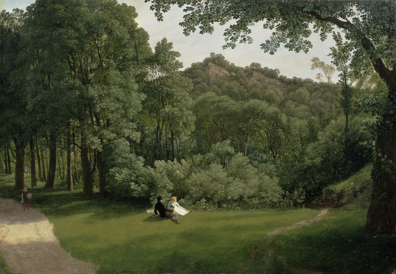 Ansicht von Blaise Castle Woods von Francis Danby