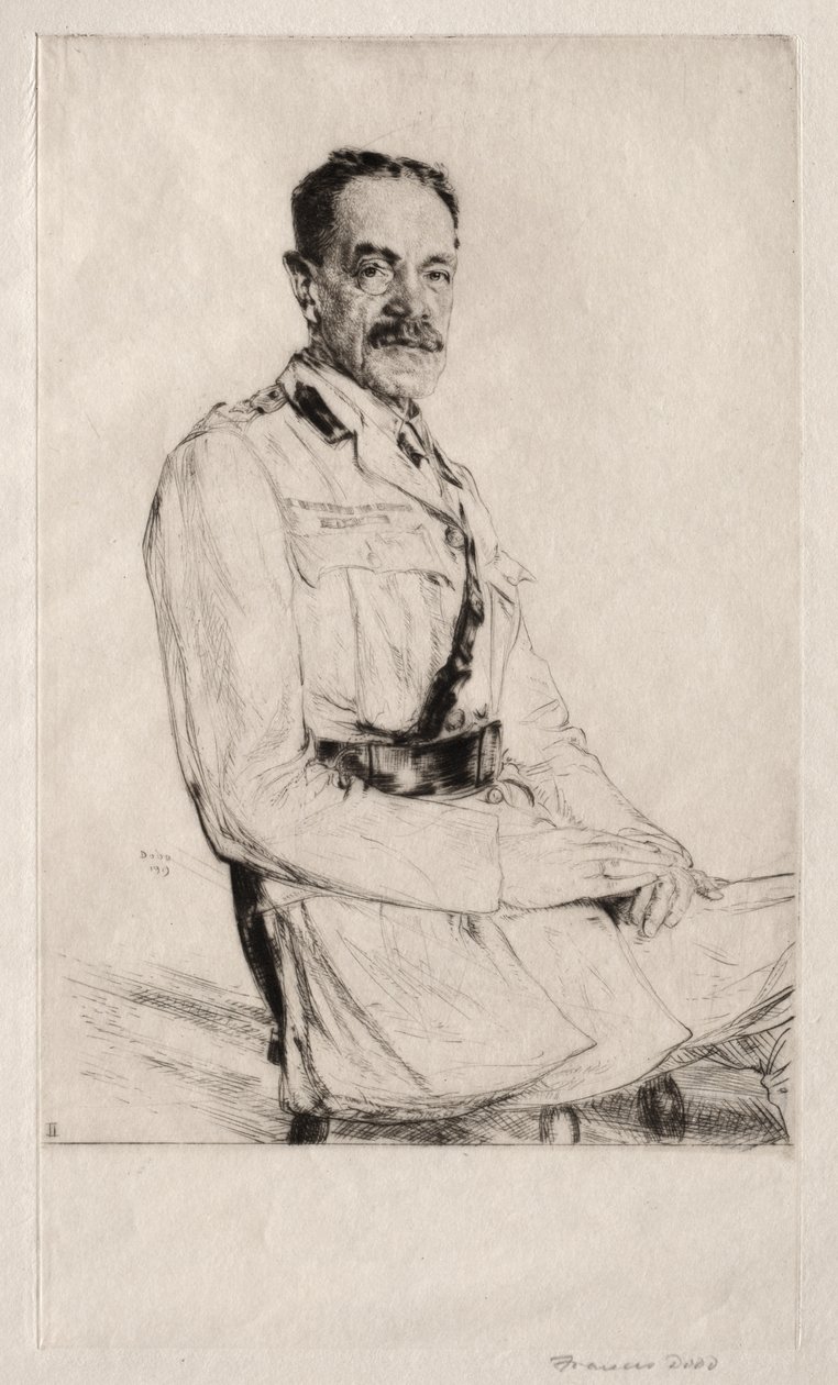 Generalmajor Sir John Edward Cooper von Francis Dodd