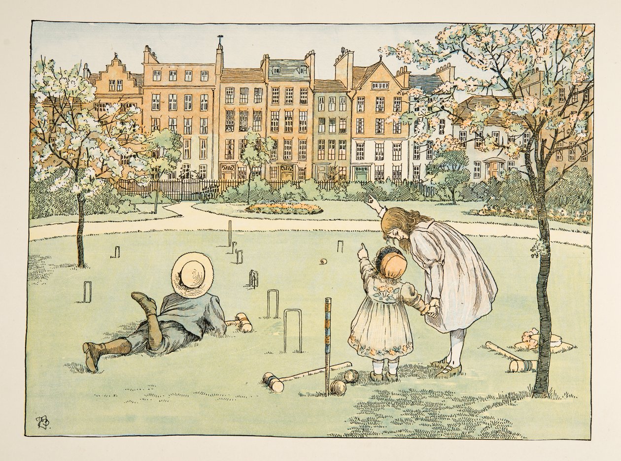 Der Schornsteinfeger, aus Vierundzwanzig Arbeiter, veröffentlicht 1900 von Francis Donkin Bedford