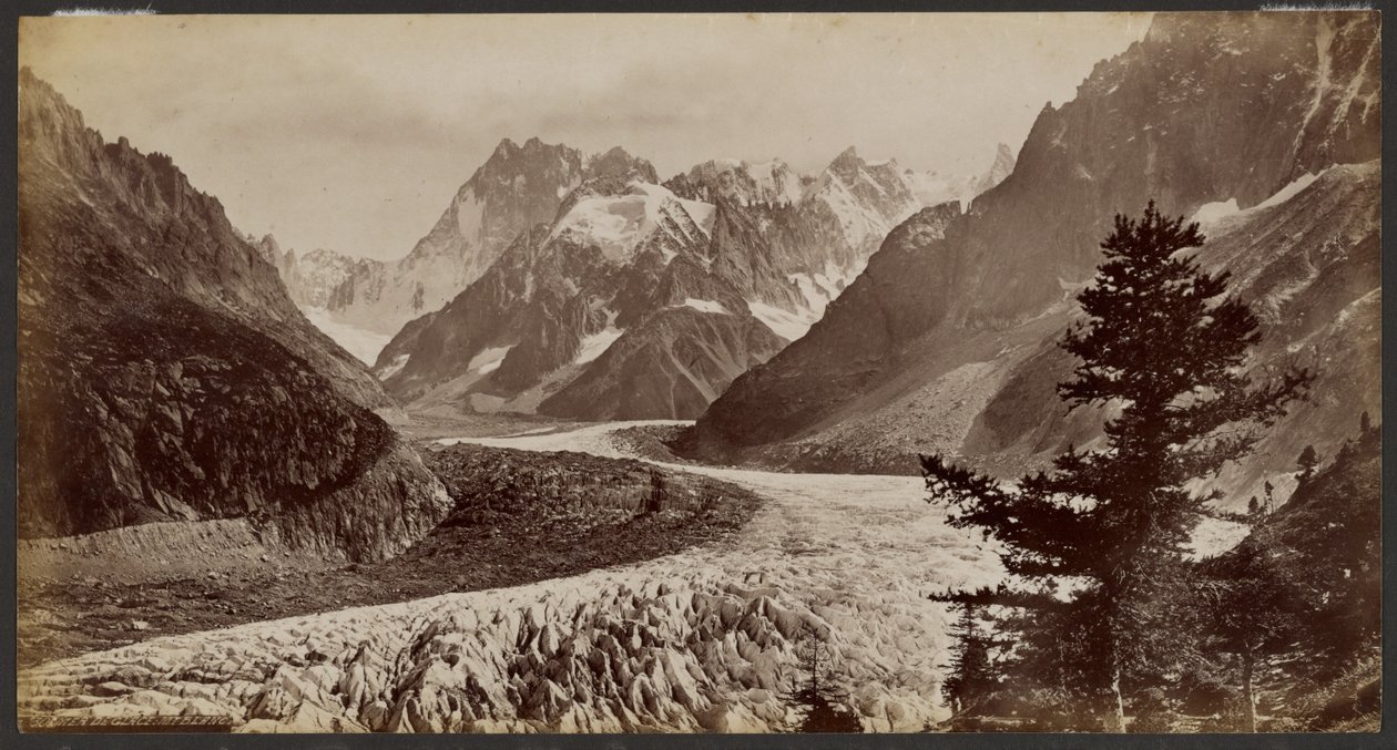 Mer de Glace, Mont Blanc von Francis Frith