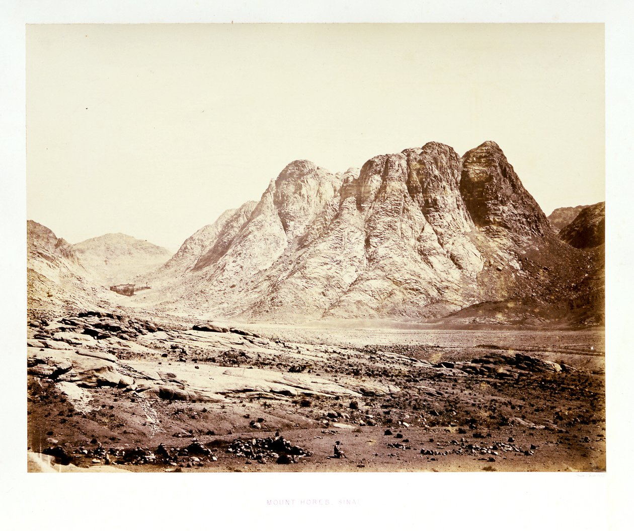 Berg Horeb, Sinai von Francis Frith